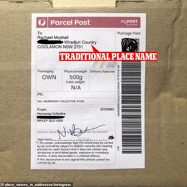 Australia Post To Support Use Of Aboriginal Place Names On Mail American Name Society